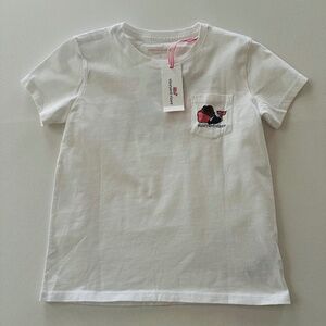 Vineyard Vines S Girls 8-10 Prep School Whale Tee T-shirt NWT